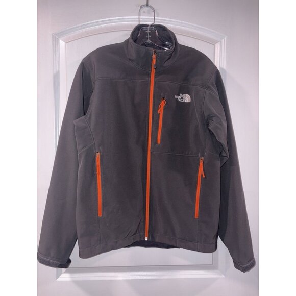 North Face Men’s Small Soft Shell Jacket Fast Shipping! SM Gray - Picture 1 of 3